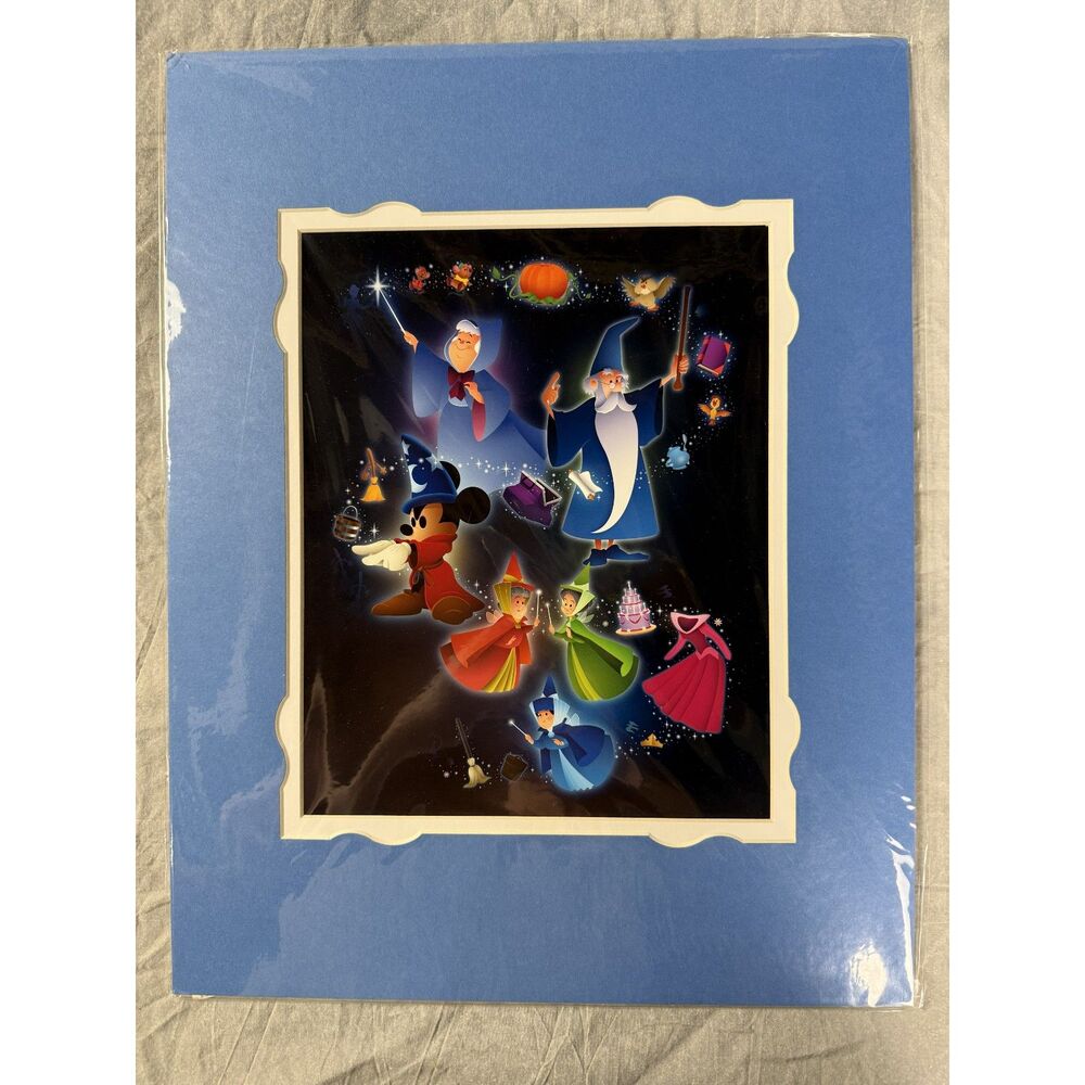 Disney Parks Magic Makers Sorcerer Mickey Jerrod Maruyama 14x18 Print
